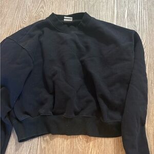 TNA CozyAF Fleece Pullover in Black